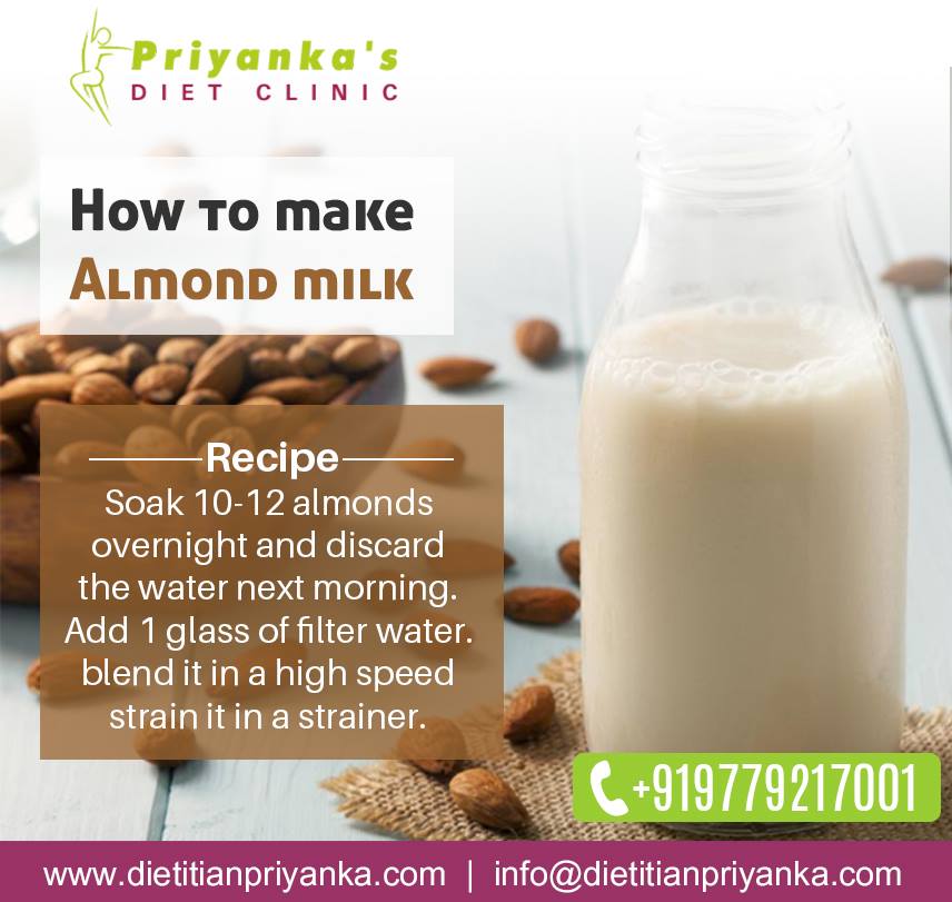 How to make almond milk healthy almond milk recipe