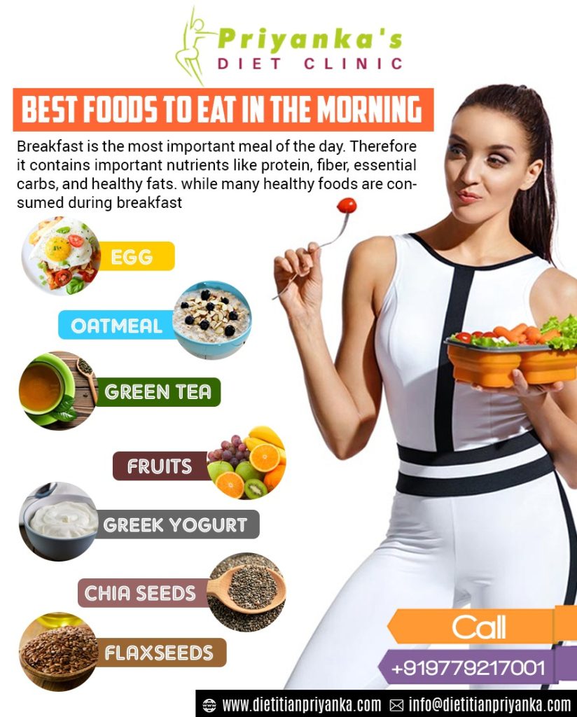 Best Foods To Eat In The Morning - Dietitian Priyanka